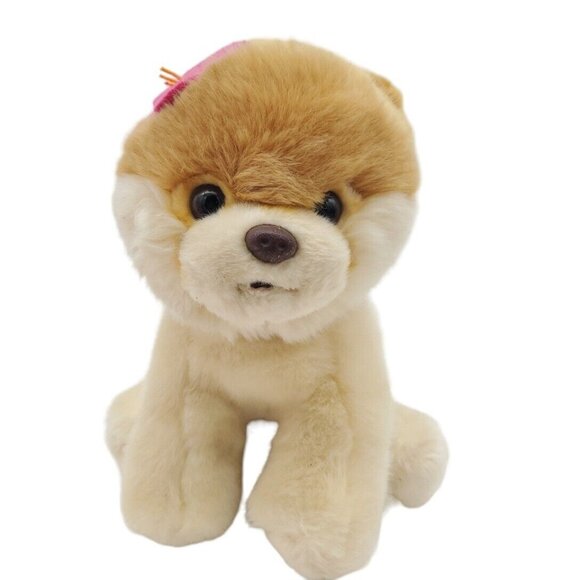 Gund Boo Puppy 'Worlds Cutest Dog' Pomeranian Plush Stuffed‎ Animal Doll Toy 9” - Picture 1 of 7